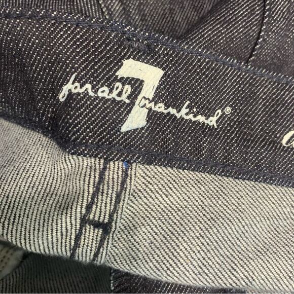 7 for all mankind embellished dojo boot cut equestrian jeans size 30 western - Picture 10 of 10